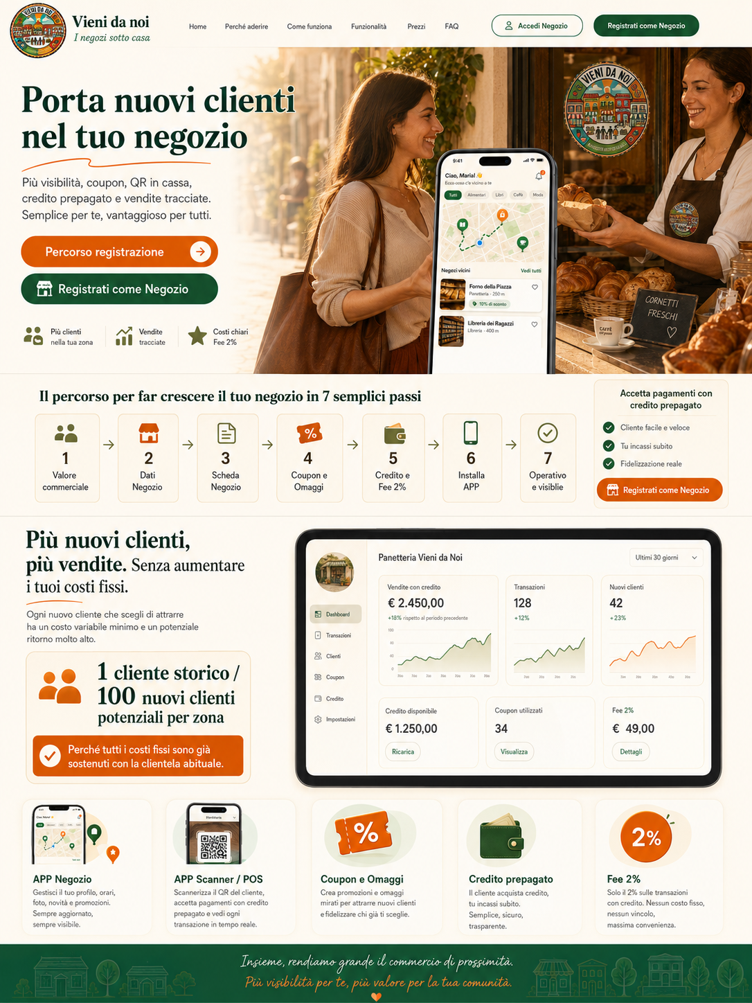 APP Negozio Vieni da noi